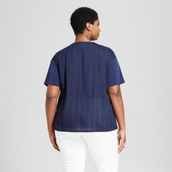 Ava & Viv navy blue top - Picture 2 of 8